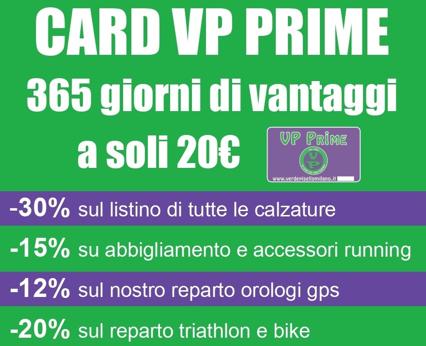 Con la Card VP Prime gli sconti sono sempre garantiti!